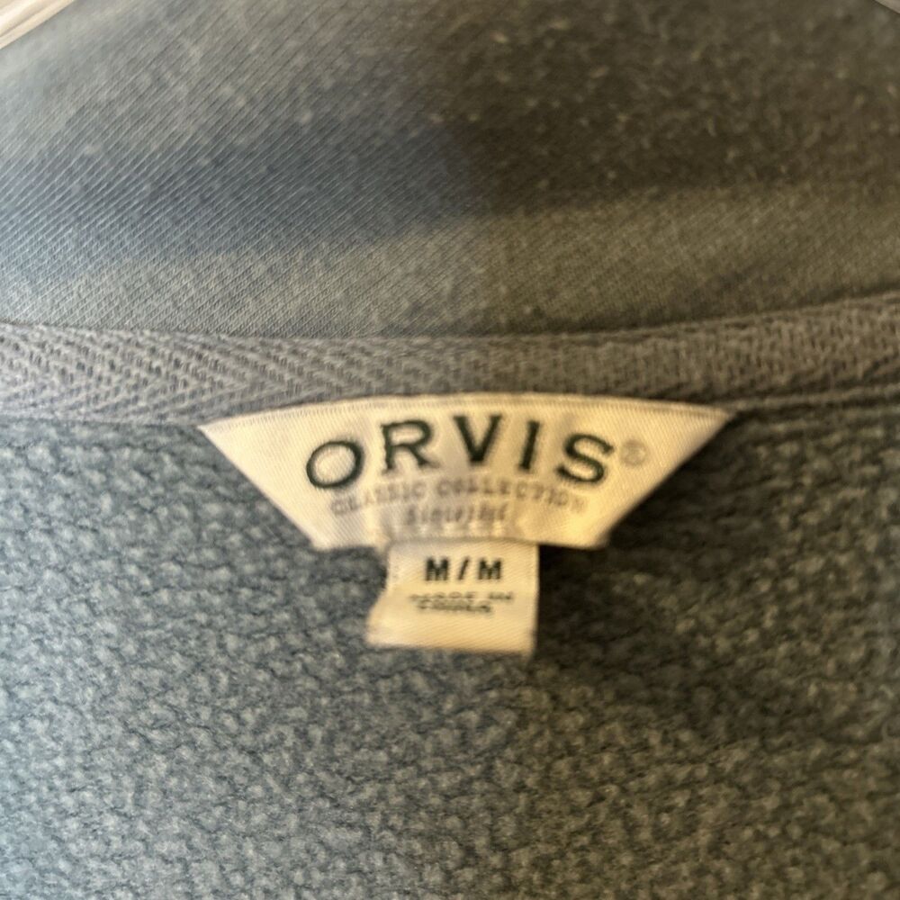 Orvis V Neck Sweatshirt Womens M Sage Green Dropped Shoulders Pullover Modal - Picture 2 of 9